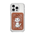 [DISNEY] CATS & DOGS - CHECK PATTERN MARIE/BROWN