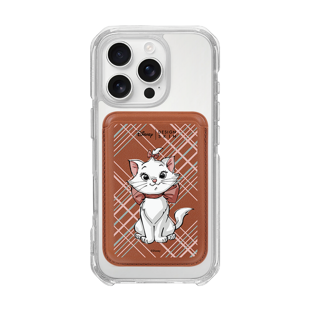 [DISNEY] CATS & DOGS - CHECK PATTERN MARIE/BROWN