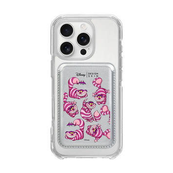 [DISNEY] CATS & DOGS - PATTERN CHESHIRE CAT/SILVER