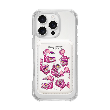 [DISNEY] CATS & DOGS - PATTERN CHESHIRE CAT/WHITE