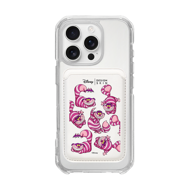 [DISNEY] CATS & DOGS - PATTERN CHESHIRE CAT/WHITE