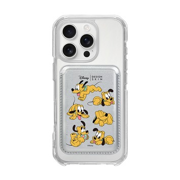 [DISNEY] CATS & DOGS - PATTERN PLUTO/SILVER