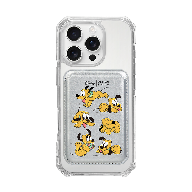 [DISNEY] CATS & DOGS - PATTERN PLUTO/SILVER