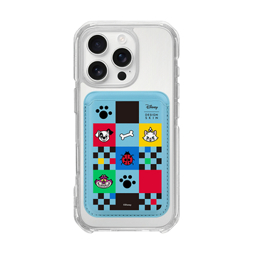 [DISNEY] CATS & DOGS - MIX MONOGRAM/BLUE