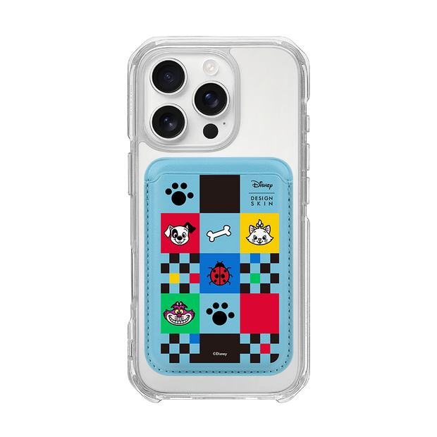 [DISNEY] CATS & DOGS - MIX MONOGRAM/BLUE