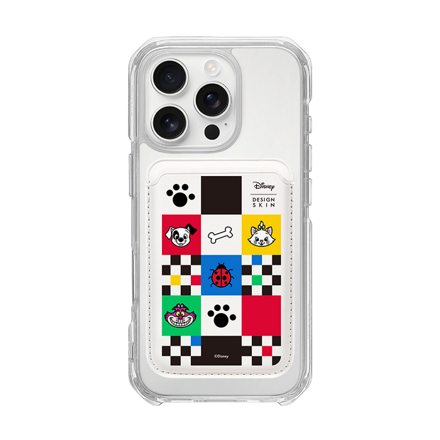 [DISNEY] CATS & DOGS - MIX MONOGRAM/WHITE