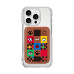[DISNEY] CATS & DOGS - MIX MONOGRAM/BROWN