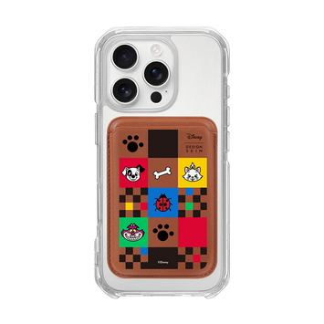 [DISNEY] CATS & DOGS - MIX MONOGRAM/BROWN