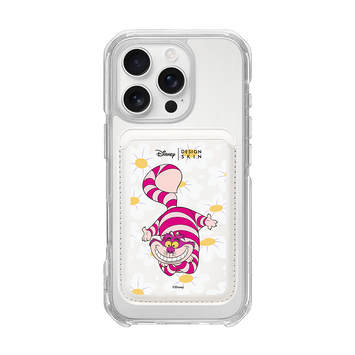 [DISNEY] CATS & DOGS - FLOWER CHESHIRE CAT/WHITE