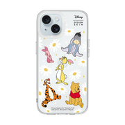 [DISNEY] WINNIE THE POOH 2 - PATTERN FLOWER POOH FRIENDS (CLEAR CASE)