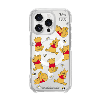 [DISNEY] WINNIE THE POOH 2 - PATTERN BEE POOH (CLEAR MAGSAFE CASE)