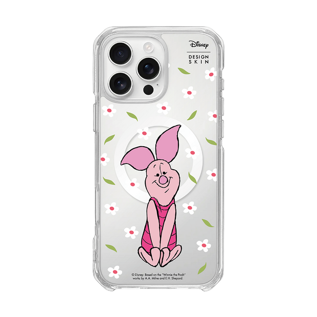 [DISNEY] WINNIE THE POOH 2 - FLOWER PIGLET (CLEAR MAGSAFE CASE)