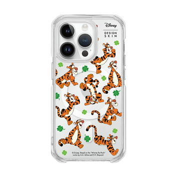 [DISNEY] WINNIE THE POOH 2 - PATTERN CLOVER TIGGER (CLEAR MAGSAFE CASE)