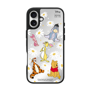 [DISNEY] WINNIE THE POOH 2 - PATTERN FLOWER POOH FRIENDS (MIRROR MAGSAFE CASE)