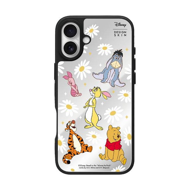 [DISNEY] WINNIE THE POOH 2 - PATTERN FLOWER POOH FRIENDS (MIRROR MAGSAFE CASE)