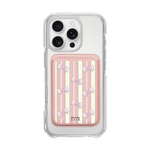 RIBBON - STRIPE/RIBBON/PINK