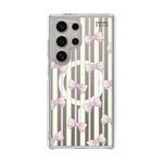 RIBBON - STRIPE/RIBBON (CLEAR MAGSAFE CASE)