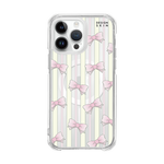 RIBBON - STRIPE/RIBBON (CLEAR MAGSAFE CASE)