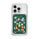 [DISNEY] WINNIE THE POOH 2 - PATTERN FLOWER POOH FRIENDS/GREEN