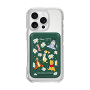 [DISNEY] WINNIE THE POOH 2 - PATTERN FLOWER POOH FRIENDS/GREEN