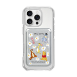 [DISNEY] WINNIE THE POOH 2 - PATTERN FLOWER POOH FRIENDS/SILVER
