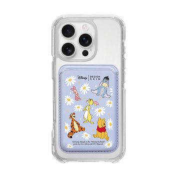 [DISNEY] WINNIE THE POOH 2 - PATTERN FLOWER POOH FRIENDS/LAVENDER
