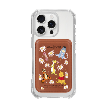 [DISNEY] WINNIE THE POOH 2 - PATTERN FLOWER POOH FRIENDS/BROWN