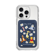 [DISNEY] WINNIE THE POOH 2 - PATTERN FLOWER POOH FRIENDS/NAVY