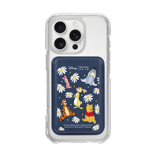 [DISNEY] WINNIE THE POOH 2 - PATTERN FLOWER POOH FRIENDS/NAVY