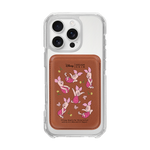 [DISNEY] WINNIE THE POOH 2 - PATTERN FLOWER PIGLET/BROWN