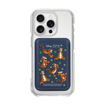[DISNEY] WINNIE THE POOH 2 - PATTERN CLOVER TIGGER/NAVY