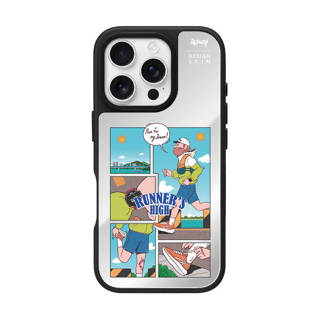 RUNNING - CARTOON RUNNING (MIRROR MAGSAFE CASE)