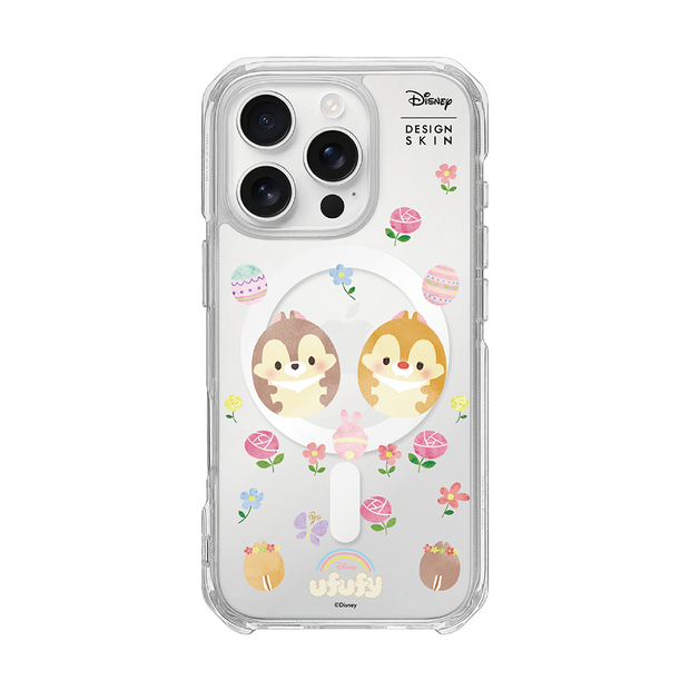 [DISNEY] UPUPI 1 - EASTER CHIP AND DALE (CLEAR MAGSAFE CASE)