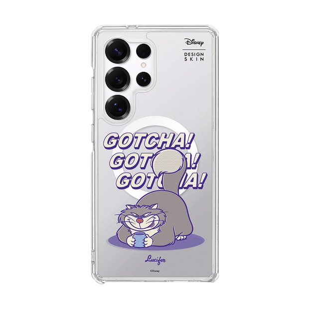 [DISNEY] CATS & DOGS - GOTCHA LUCIFER (CLEAR MAGSAFE CASE)