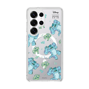 [DISNEY] PUFFY HAPPINESS - PATTERN SULLY & MIKE (CLEAR MAGSAFE CASE)