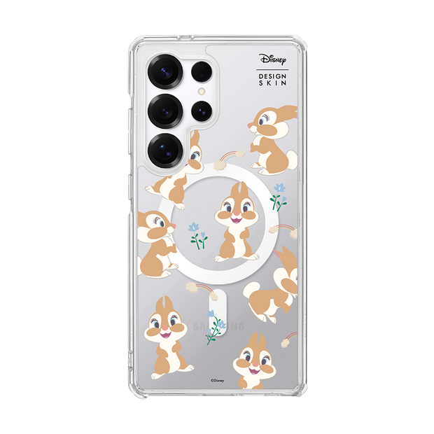 [DISNEY] LOVE NATURE - RAINBOW MISS BUNNY (CLEAR MAGSAFE CASE)