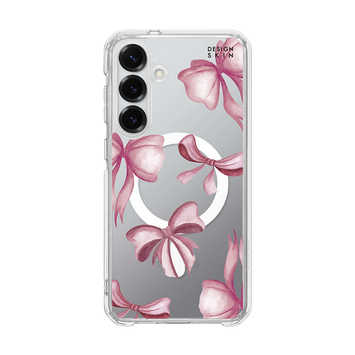 RIBBON - WATERCOLOR/RIBBON (CLEAR MAGSAFE CASE)