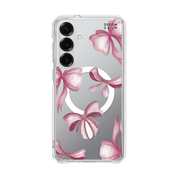 RIBBON - WATERCOLOR/RIBBON (CLEAR MAGSAFE CASE)