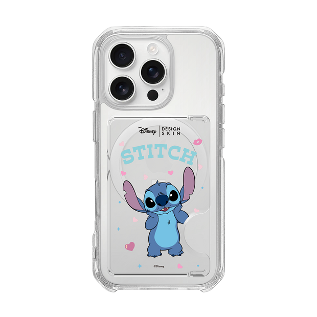 [DISNEY] STITCH – SHY STITCH MAGSAFE CARD POCKET