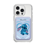 [DISNEY] STITCH - FULL HEART STITCH/LAVENDER (MAGSAFE LEATHER POCKET)