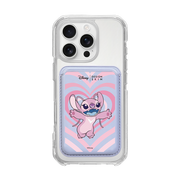 [DISNEY] STITCH - FULL HEART ANGEL/LAVENDER (MAGSAFE LEATHER POCKET)