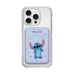 [DISNEY] STITCH – SHY STITCH/LAVENDER (MAGSAFE LEATHER POCKET)