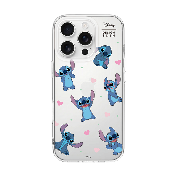 [DISNEY] STITCH - PATTERN STITCH (CLEAR CASE)