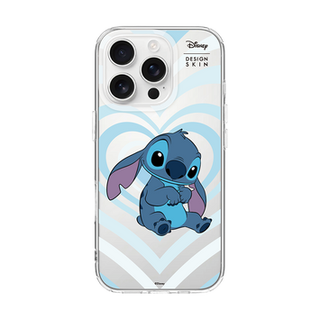 [DISNEY] STITCH - FULL HEART STITCH (CLEAR CASE)