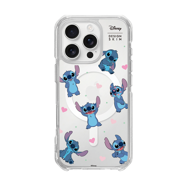 [DISNEY] STITCH - PATTERN STITCH (CLEAR MAGSAFE CASE)