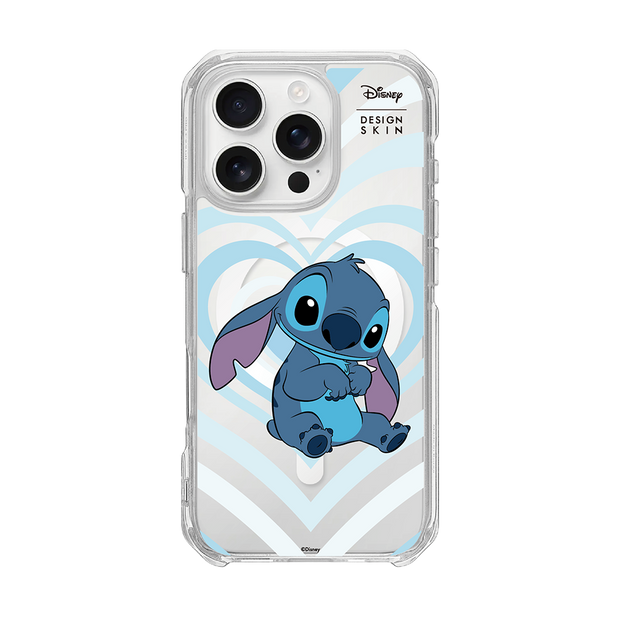 [DISNEY] STITCH - FULL HEART STITCH (CLEAR MAGSAFE CASE)