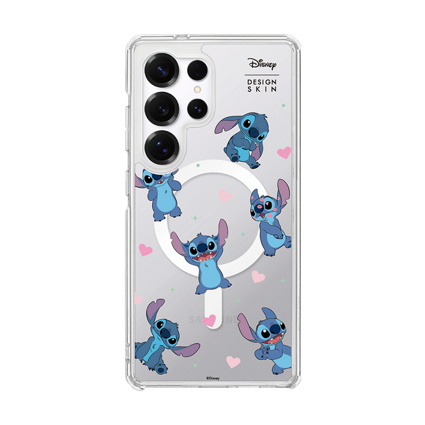[DISNEY] STITCH - PATTERN STITCH (CLEAR MAGSAFE CASE)