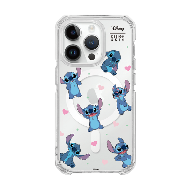 [DISNEY] STITCH - PATTERN STITCH (CLEAR MAGSAFE CASE)