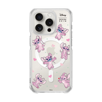 [DISNEY] STITCH – PATTERN ANGEL (CLEAR MAGSAFE CASE)