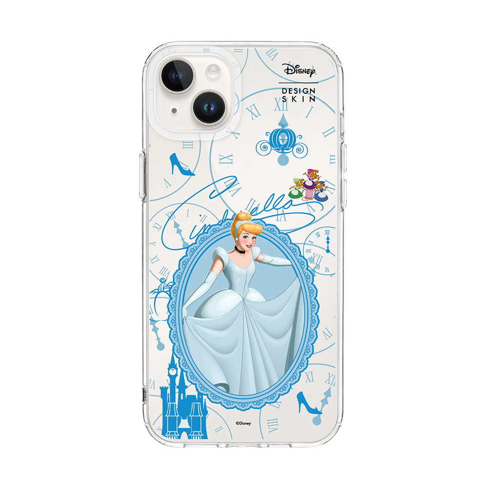 PRINCESS - CLOCK CINDERELLA CLEAR CASE (CLEAR CASE) – Designskin Global